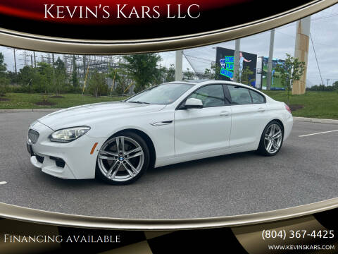 2015 BMW 6 Series for sale at Kevin's Kars LLC in Richmond VA