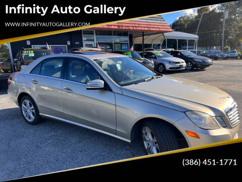 2010 Mercedes-Benz E-Class for sale at Infinity Auto Gallery in Daytona Beach FL