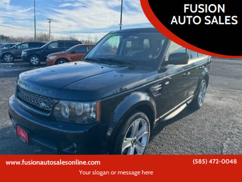 2012 Land Rover Range Rover Sport for sale at FUSION AUTO SALES in Spencerport NY