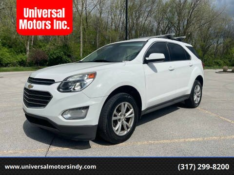 2017 Chevrolet Equinox for sale at Universal Motors Inc. in Indianapolis IN