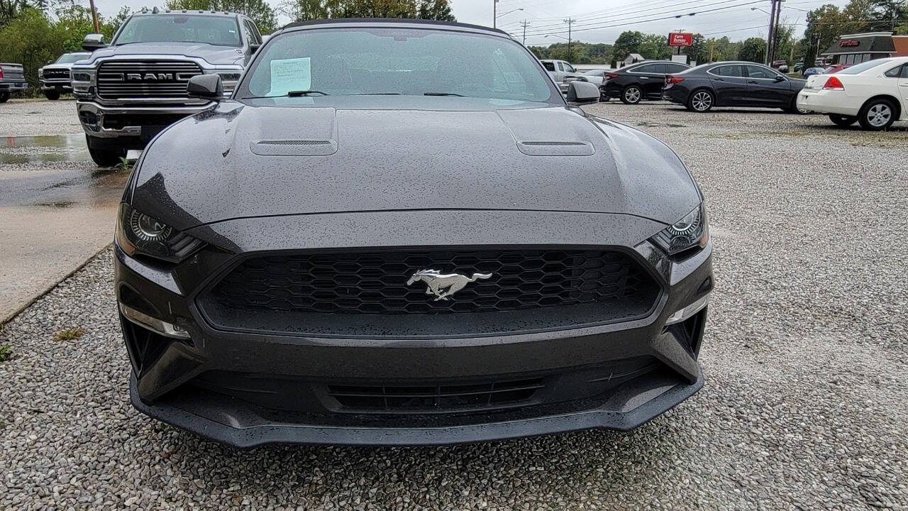 2018 Ford Mustang for sale at COOPER AUTO SALES in ONEIDA, TN