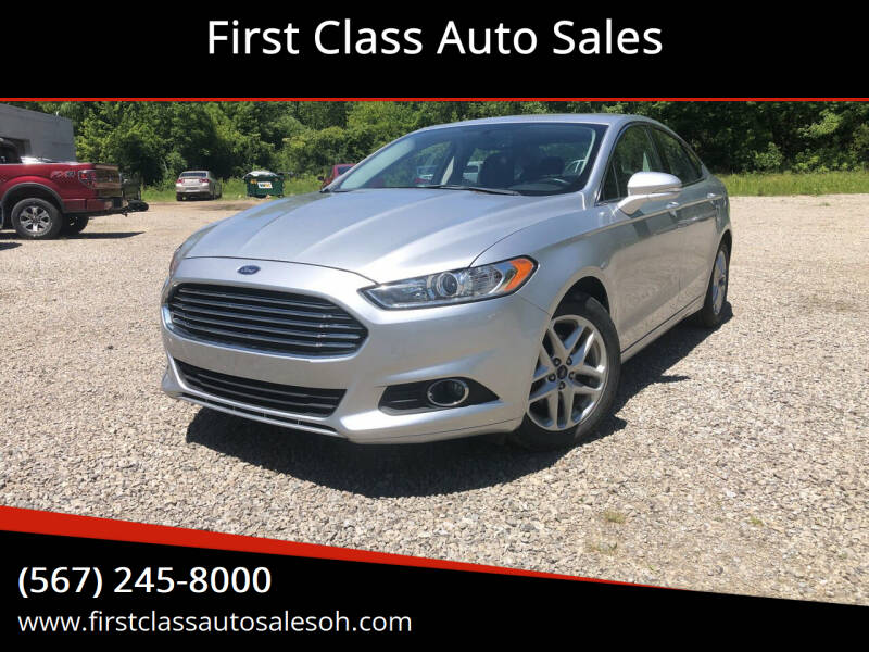 2014 Ford Fusion for sale at First Class Auto Sales MI in Erie MI