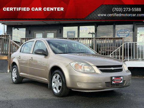 2005 Chevrolet Cobalt for sale at CERTIFIED CAR CENTER in Fairfax VA