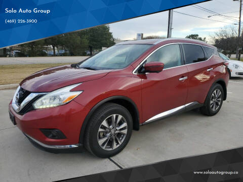 2017 Nissan Murano for sale at Solo Auto Group in Mckinney TX