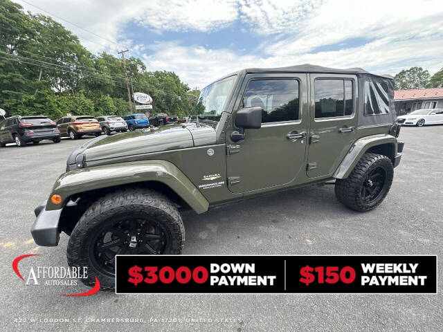 2015 Jeep Wrangler Unlimited Sahara