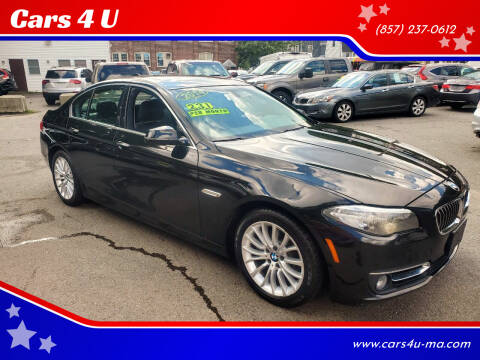 2014 BMW 5 Series for sale at Cars 4 U in Haverhill MA