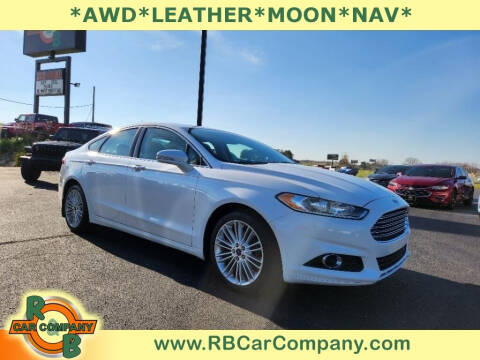 2016 Ford Fusion for sale at R & B Car Co in Warsaw IN