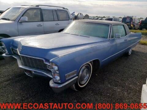 1968 Cadillac DeVille for sale at East Coast Auto Source Inc. in Bedford VA