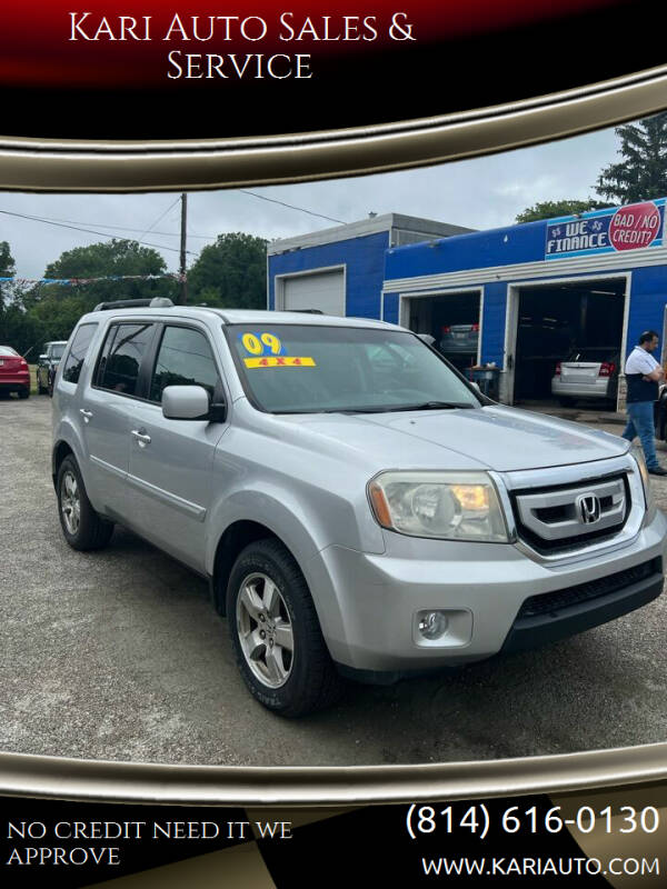 2009 Honda Pilot for sale at Kari Auto Sales & Service in Erie PA