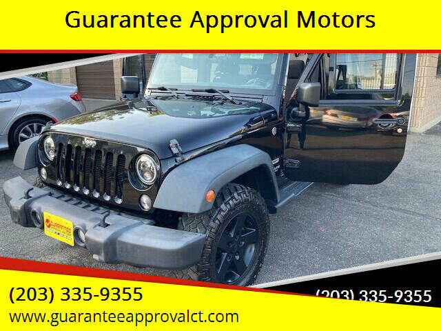 2014 Jeep Wrangler Unlimited for sale at Guarantee Approval Motors in Bridgeport CT