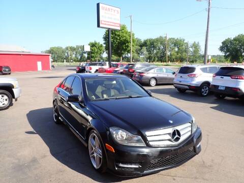 2013 Mercedes-Benz C-Class for sale at Marty's Auto Sales in Savage MN