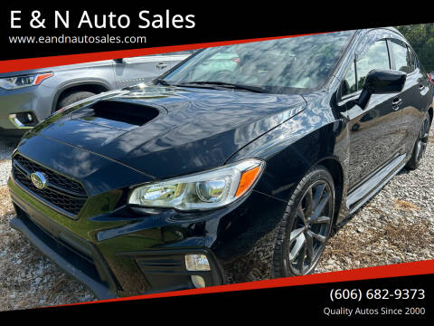 2018 Subaru WRX for sale at E & N Auto Sales in London KY