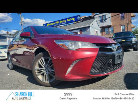 2015 Toyota Camry for sale at Sharon Hill Auto Sales LLC in Sharon Hill PA
