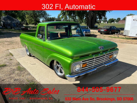 1963 Ford F-100 for sale at B & B Auto Sales in Brookings SD