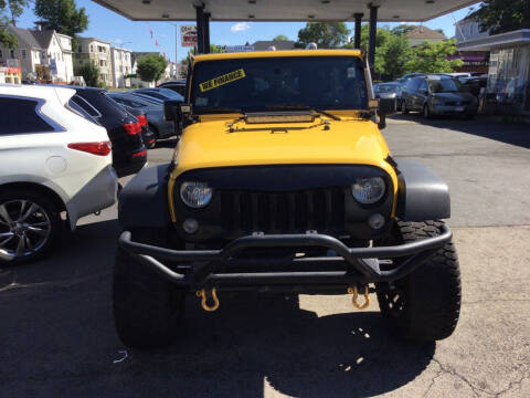 2015 Jeep Wrangler Unlimited for sale at Olsi Auto Sales in Worcester MA