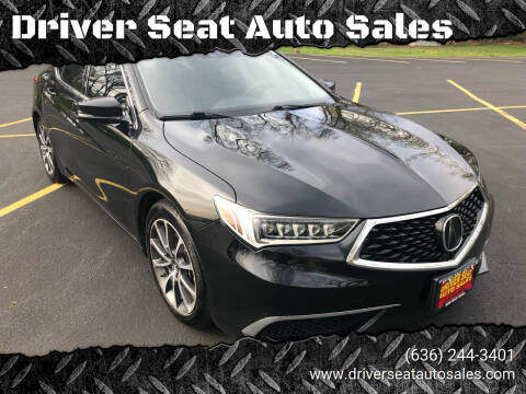 2018 Acura TLX for sale at Driver Seat Auto Sales in Saint Charles MO