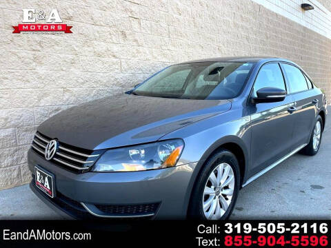 2014 Volkswagen Passat for sale at E&A Motors in Waterloo IA