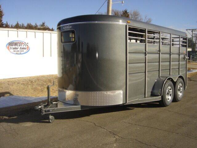 2022 6'8" X 16 FT CALICO STOCK  for sale at Midwest Trailer Sales & Service in Agra KS