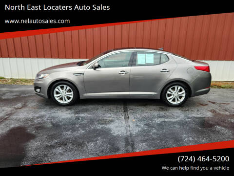2013 Kia Optima for sale at North East Locaters Auto Sales in Indiana PA