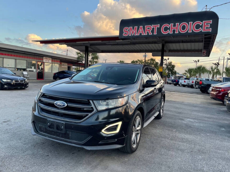 2015 Ford Edge for sale at SMART CHOICE AUTO in Pasadena, TX