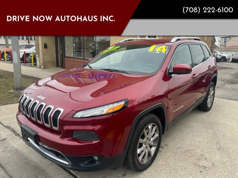 2014 Jeep Cherokee for sale at Drive Now Autohaus Inc. in Cicero IL