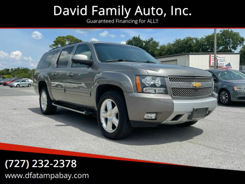 2012 Chevrolet Suburban for sale at David Family Auto, Inc. in New Port Richey FL