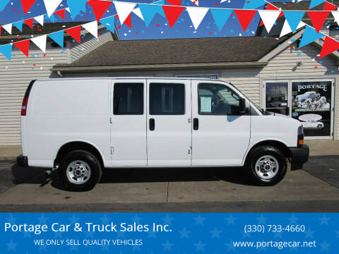 2019 GMC Savana for sale at Portage Car & Truck Sales Inc. in Akron OH