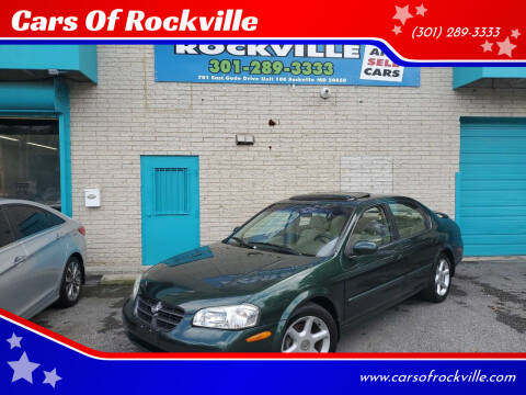 2000 Nissan Maxima for sale at Cars Of Rockville in Rockville MD