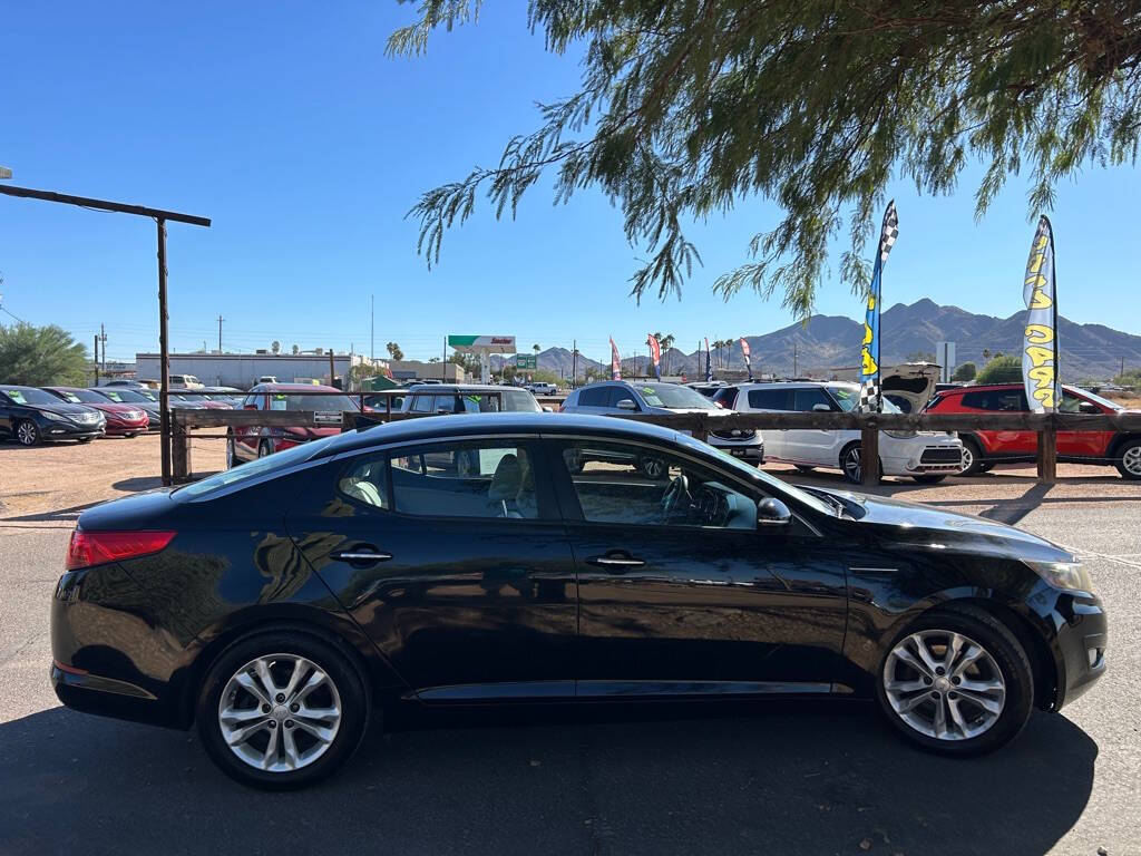 2012 Kia Optima for sale at Big 3 Automart At Double H Auto Ranch in QUEEN CREEK, AZ