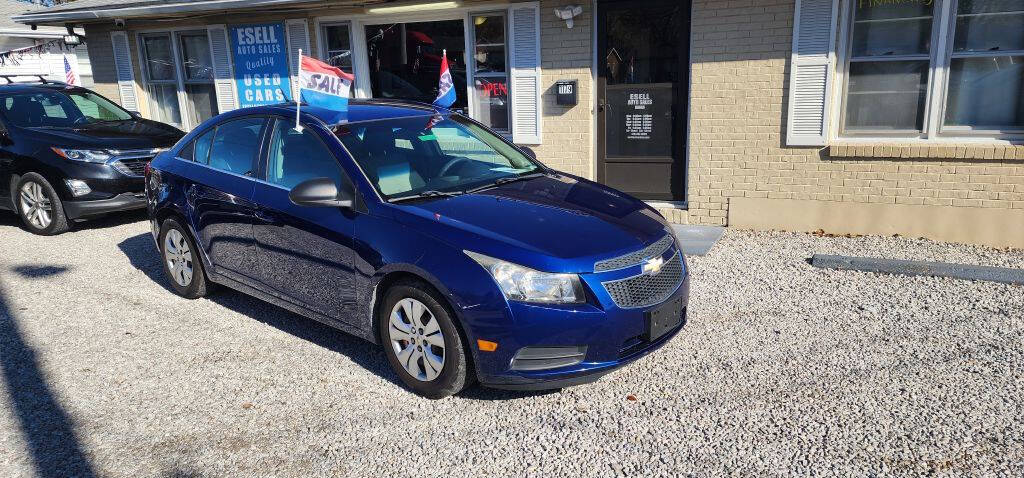 2012 Chevrolet Cruze for sale at ESELL AUTO SALES in Cahokia, IL