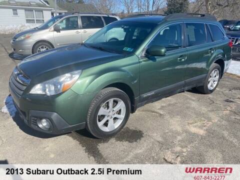 2013 Subaru Outback for sale at Warren Auto Sales in Oxford NY