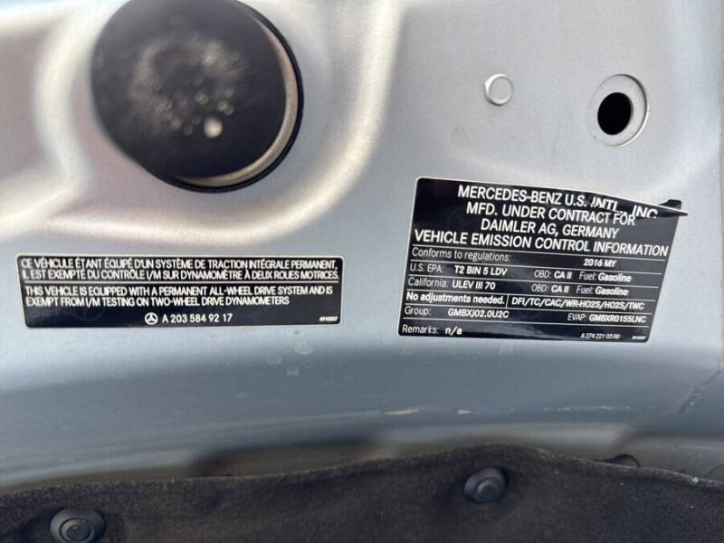 2016 Mercedes-Benz C-Class