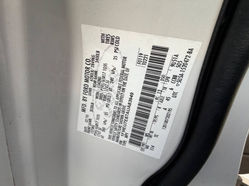 2010 Ford Explorer Eddie Bauer