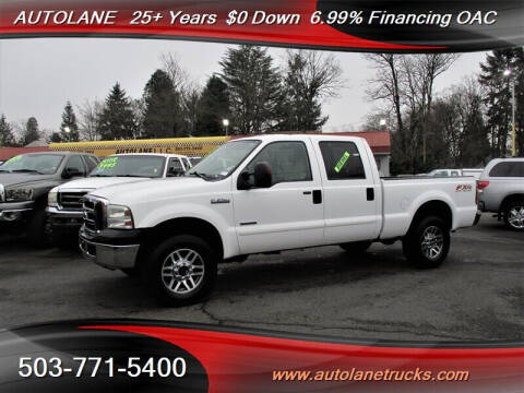 2006 Ford F-250 Super Duty for sale at Auto Lane in Portland OR