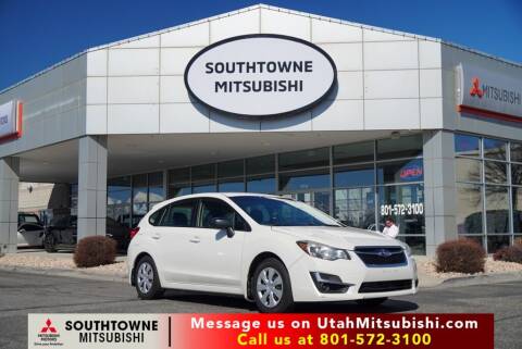 2015 Subaru Impreza for sale at Southtowne Imports in Sandy UT