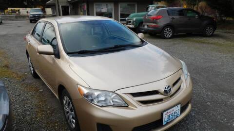 2012 Toyota Corolla for sale at M & M Auto Sales LLc in Olympia WA