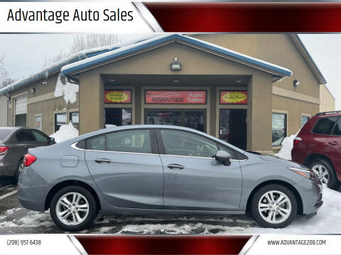 2018 Chevrolet Cruze for sale at Advantage Auto Sales in Garden City ID