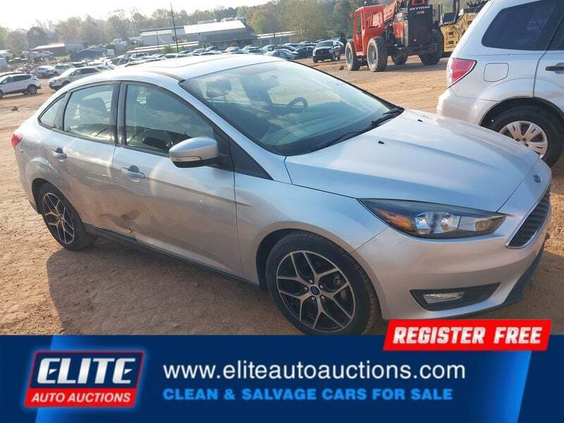 Silver 2018 Ford Focus SEL SEL 4dr Sedan 1
