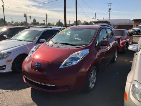 2012 Nissan LEAF for sale at Valley Auto Center in Phoenix AZ