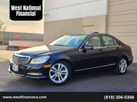 2013 Mercedes-Benz C-Class for sale at West National Financial in Van Nuys CA