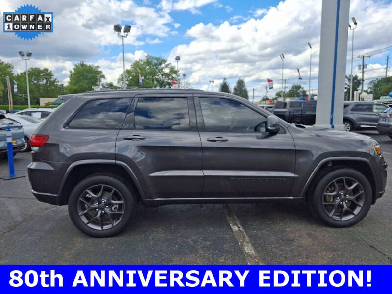 2021 Jeep Grand Cherokee 80th Anniversary Edition
