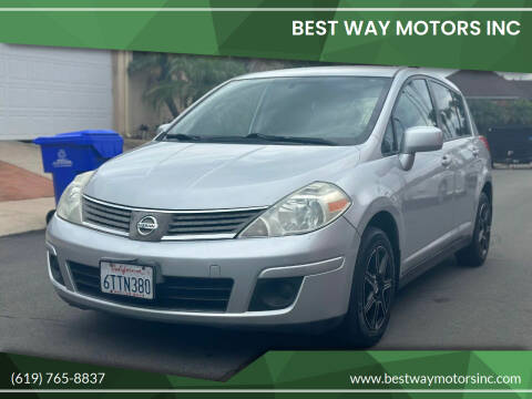 2008 Nissan Versa for sale at BEST WAY MOTORS INC in San Diego CA