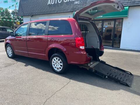 2014 Dodge Grand Caravan Wheelchair Van for sale at Auto Sales Center Inc in Holyoke MA