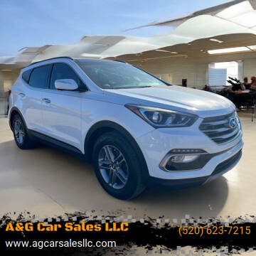 2018 Hyundai Santa Fe Sport for sale at A&G Car Sales LLC in Tucson AZ