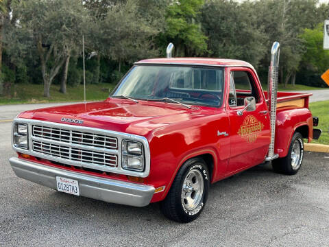 1979 Dodge D100 LIL RED EXPRESS PICKUP TR for sale at KD's Auto Sales in Pompano Beach FL