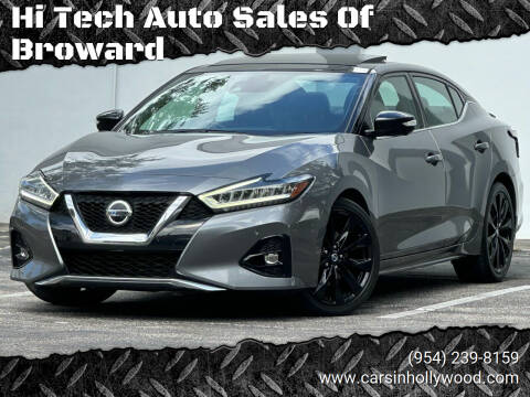 2019 Nissan Maxima for sale at Hi Tech Auto Sales Of Broward in Hollywood FL