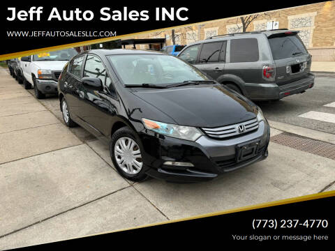 2010 Honda Insight for sale at Jeff Auto Sales INC in Chicago IL