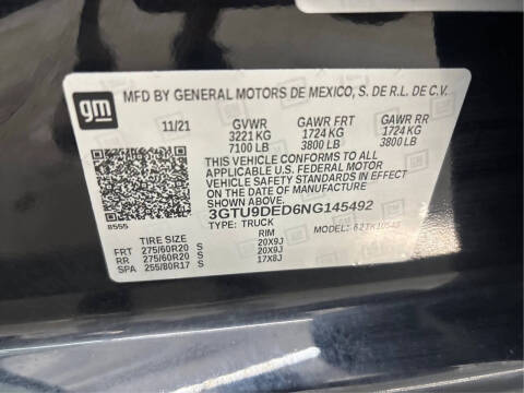 2022 GMC Sierra 1500 Limited