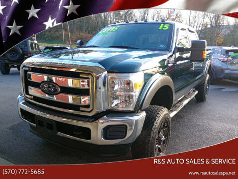 2015 Ford F-250 Super Duty for sale at R&S Auto Sales & SERVICE in Linden PA