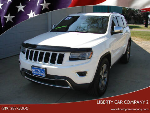 2014 Jeep Grand Cherokee for sale at Liberty Car Company - II in Waterloo IA